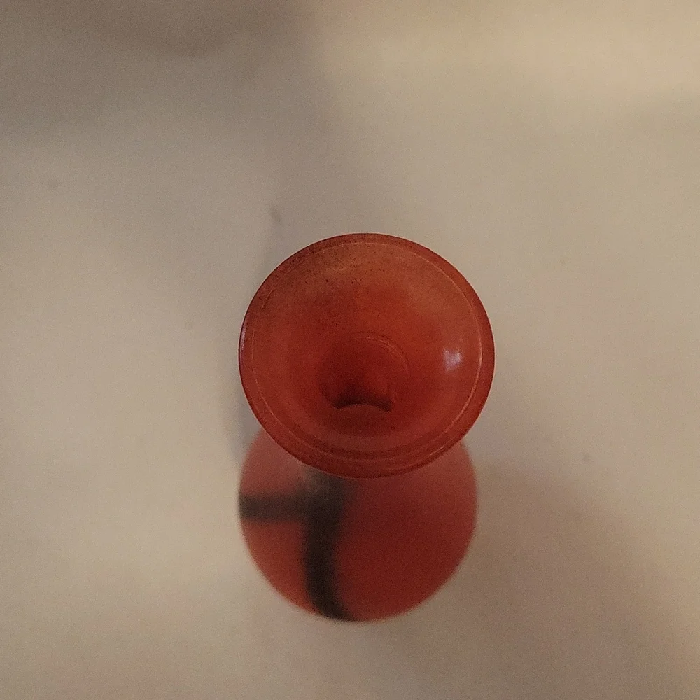 Red & Black Vase